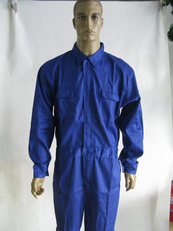 синий  комбинезон